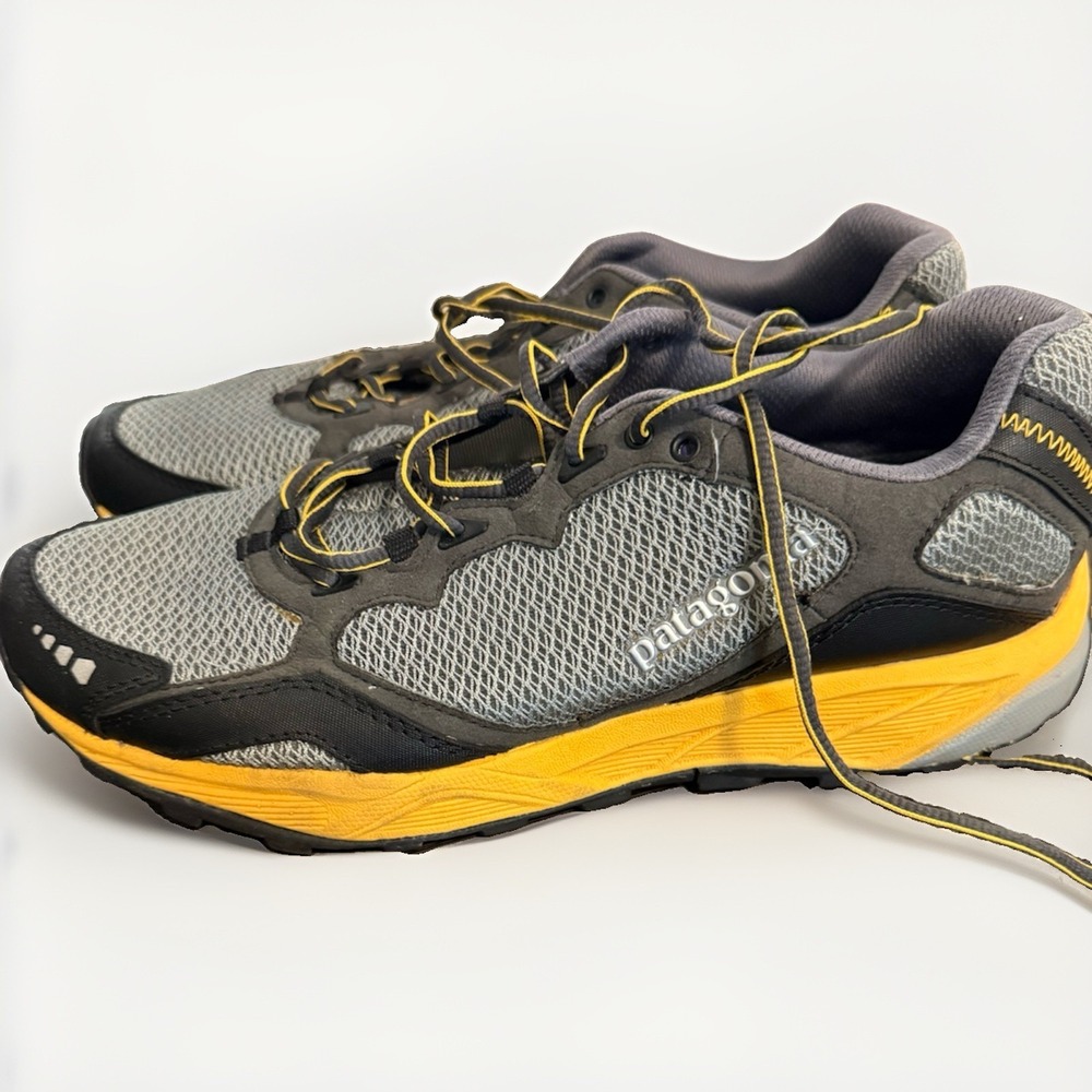 Patagonia Mens 9.5 Forge Tupelo Gray Performance Hiking Shoes Sneakers